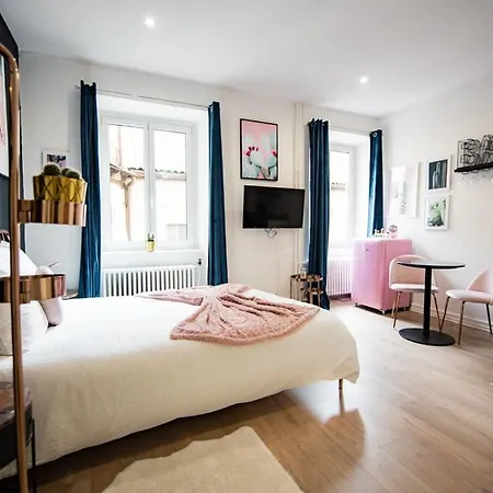 Theatre Sinne Luxury Apartement Mulhouse Kamer foto